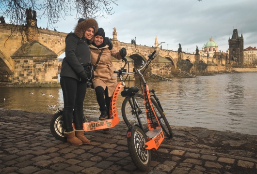 Electric scooters Tour in the Czech Republic: Prague City Center