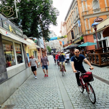 Radfahren in der Tschechischen Republik: Städte und Vororte