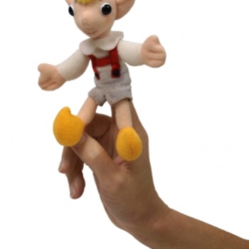 Czech Toy: Finger Puppet Hurvinek