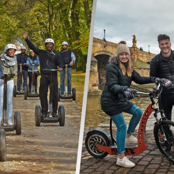 Electric scooters Tour in the Czech Republic: Prague City Center