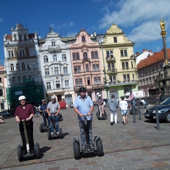 Segway-Fahrten in Tschechien: Pilsener Stadtzentrum