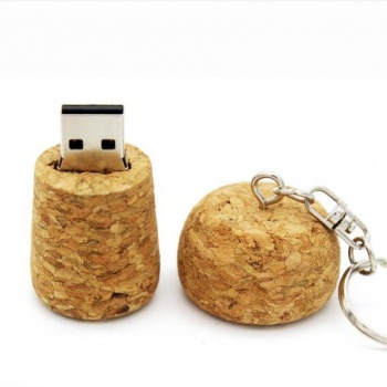 Bohemia Sekt dřevěný korek: USB klíčenka - 16 GB