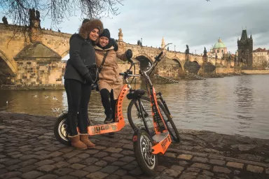 Electric scooters Tour in the Czech Republic: Prague City Center Electric scooters Tour in the Czech Republic: Prague City Center