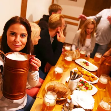 Drink as much as you can in the Czech Republic Pilsner Urquell Brewery C