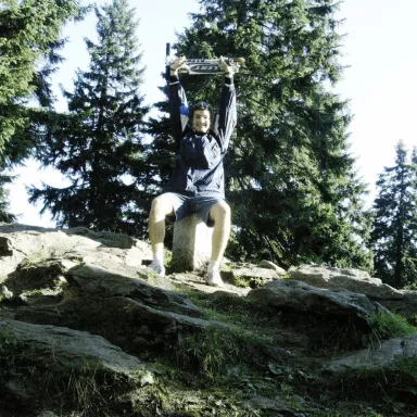 Mountain Track in the Czech Republic: Šumava (Bohemian) Forest