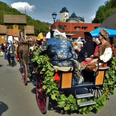 Festivals in the Czech Republic: Vintage & Wine Harvest Experience at Karlštejn Castle